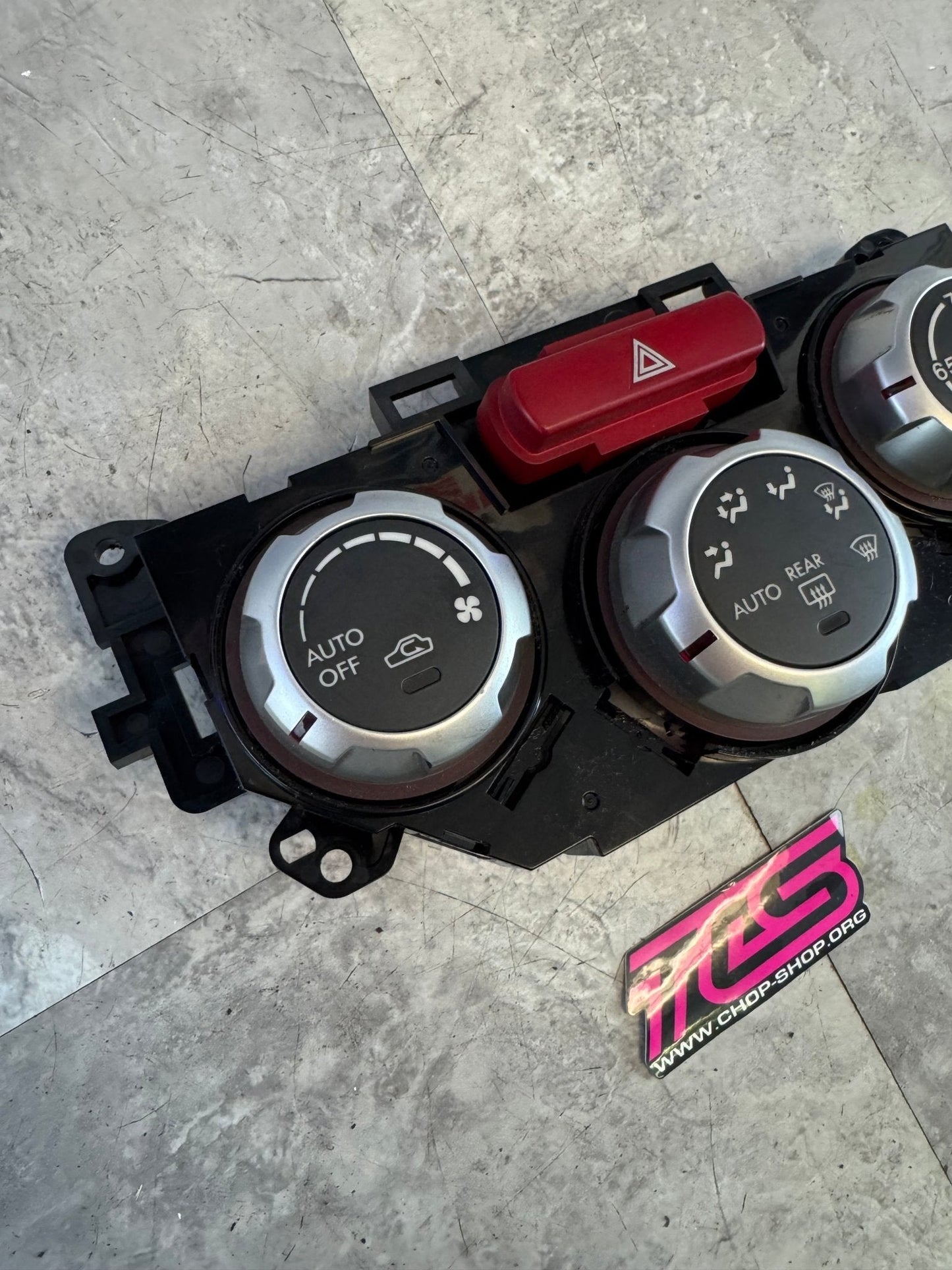 2008-2014 Subaru Impreza WRX HVAC Climate Control Switch Panel