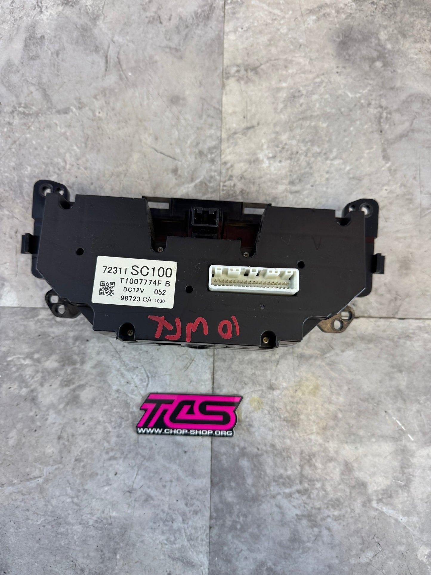 2008-2014 Subaru Impreza WRX HVAC Climate Control Switch Panel