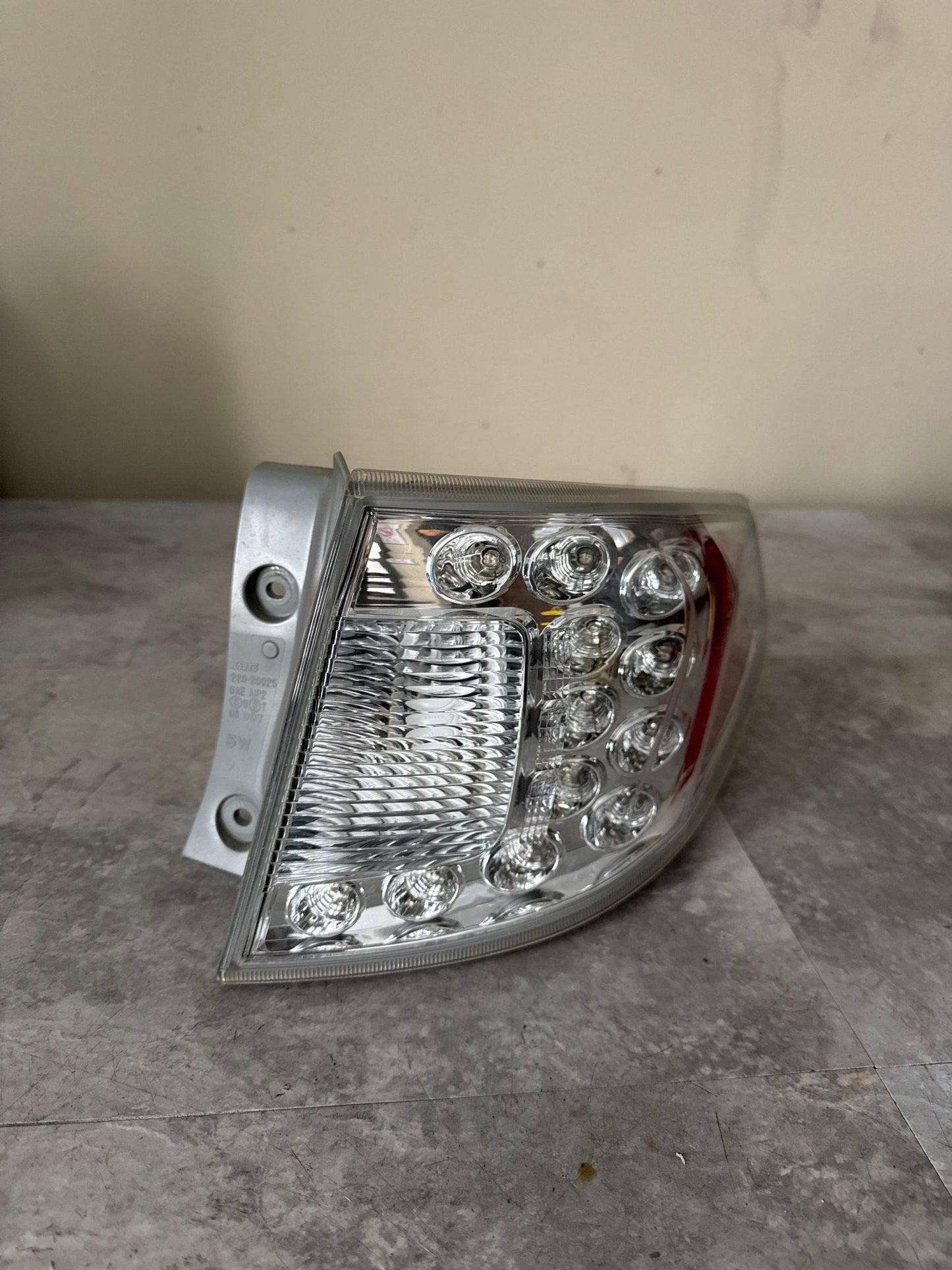 2008-2014 Subaru WRX STi Hatch Wagon Right Rear Outer Tail Light Assembly Clear