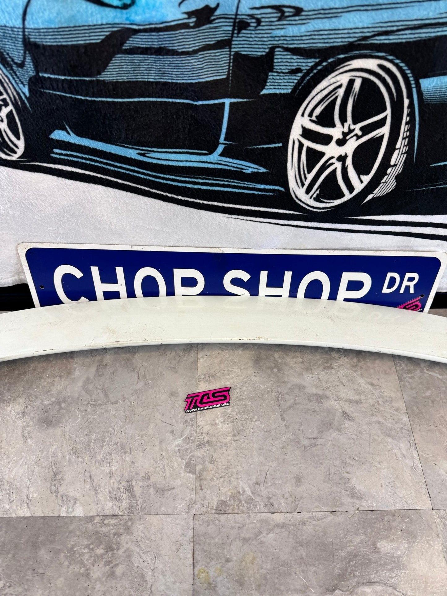 2002-2007 Subaru WRX STi OEM Rear Roof Spoiler Wing Center Spoiler (Strut Room)