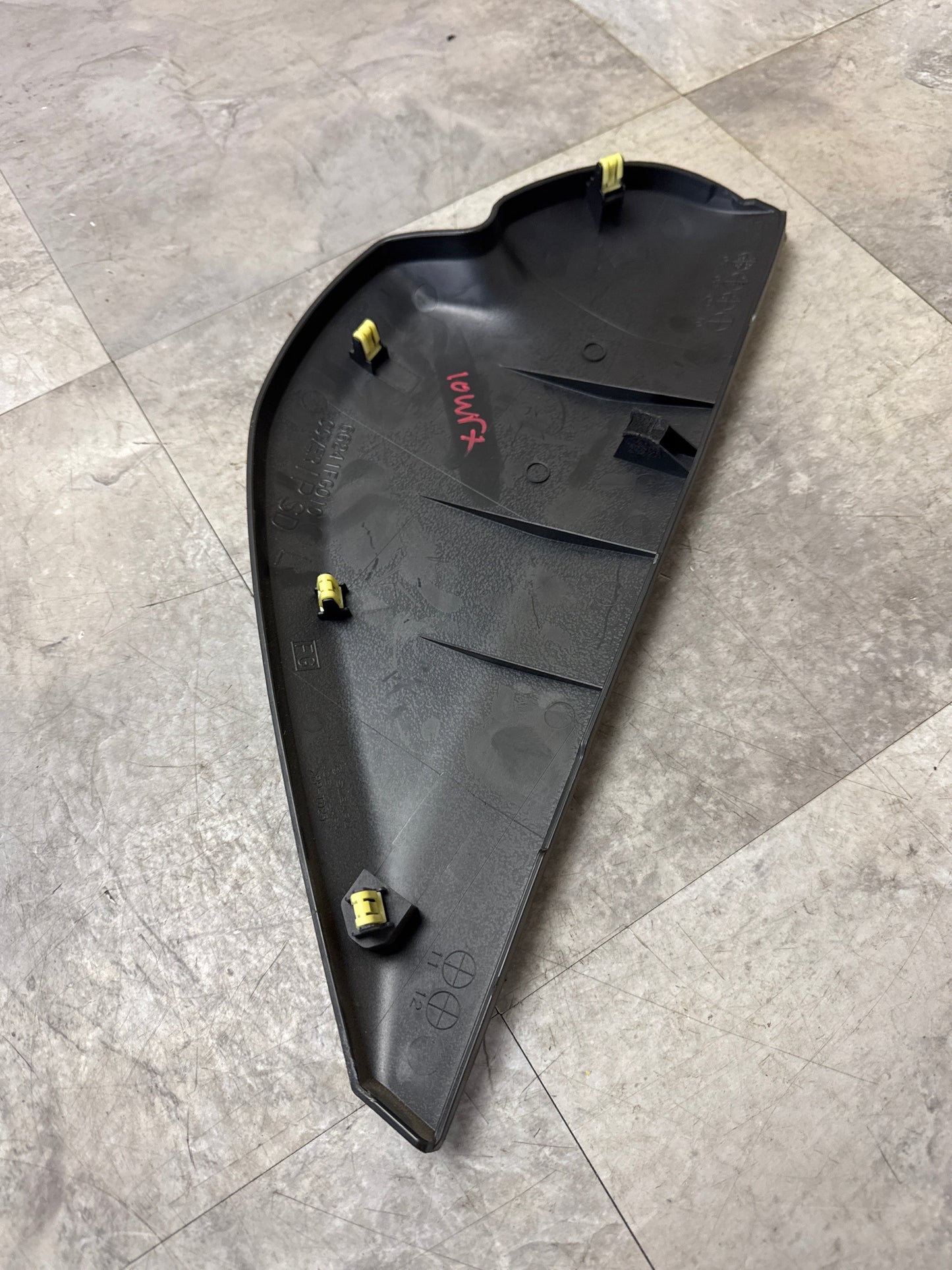 2008-2014 Subaru Impreza WRX STI Dash End Cap Trim Cover Left J4