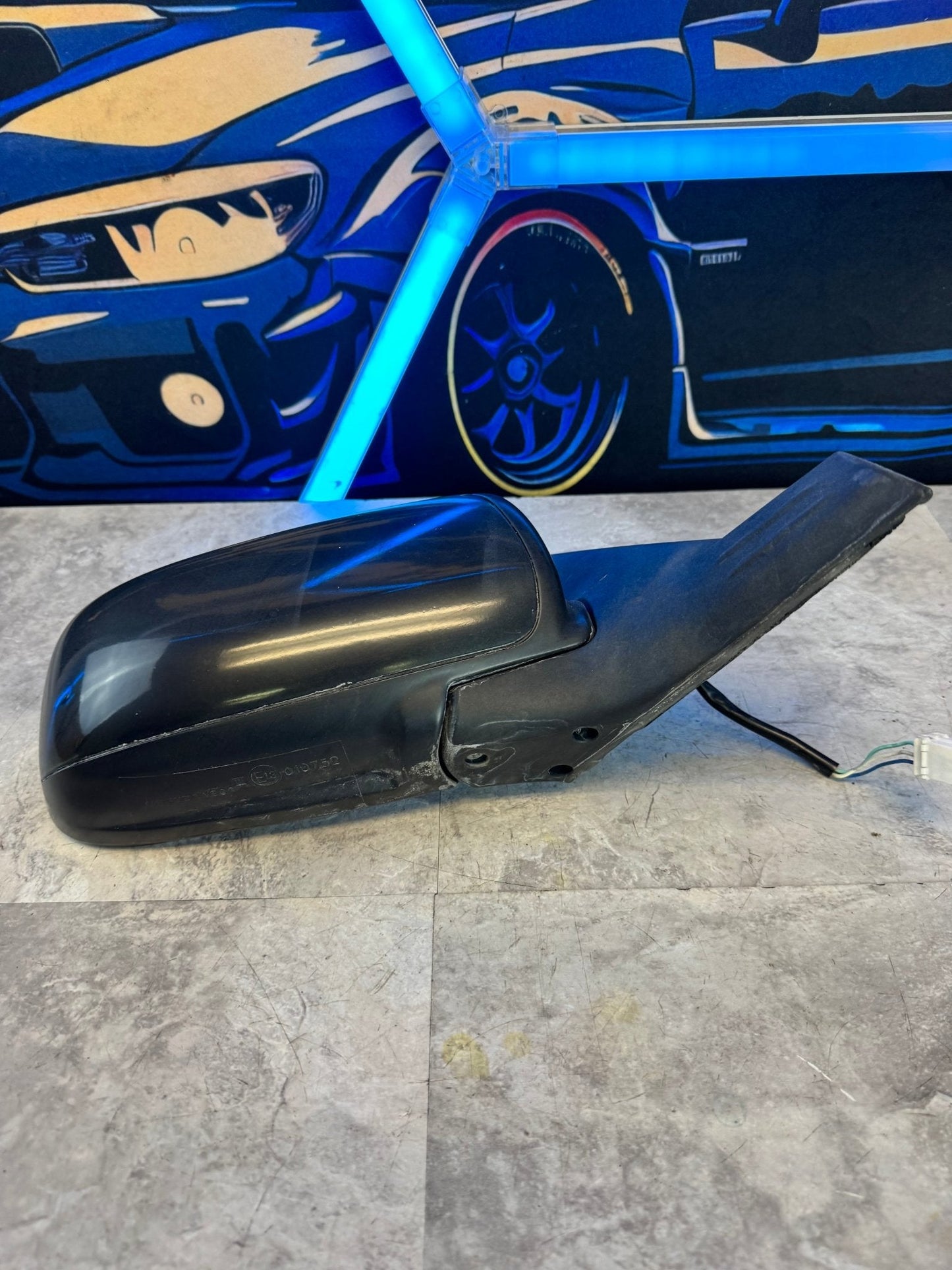2004-2007 Subaru Impreza WRX STi OEM RH Passenger Side Mirror Assembly