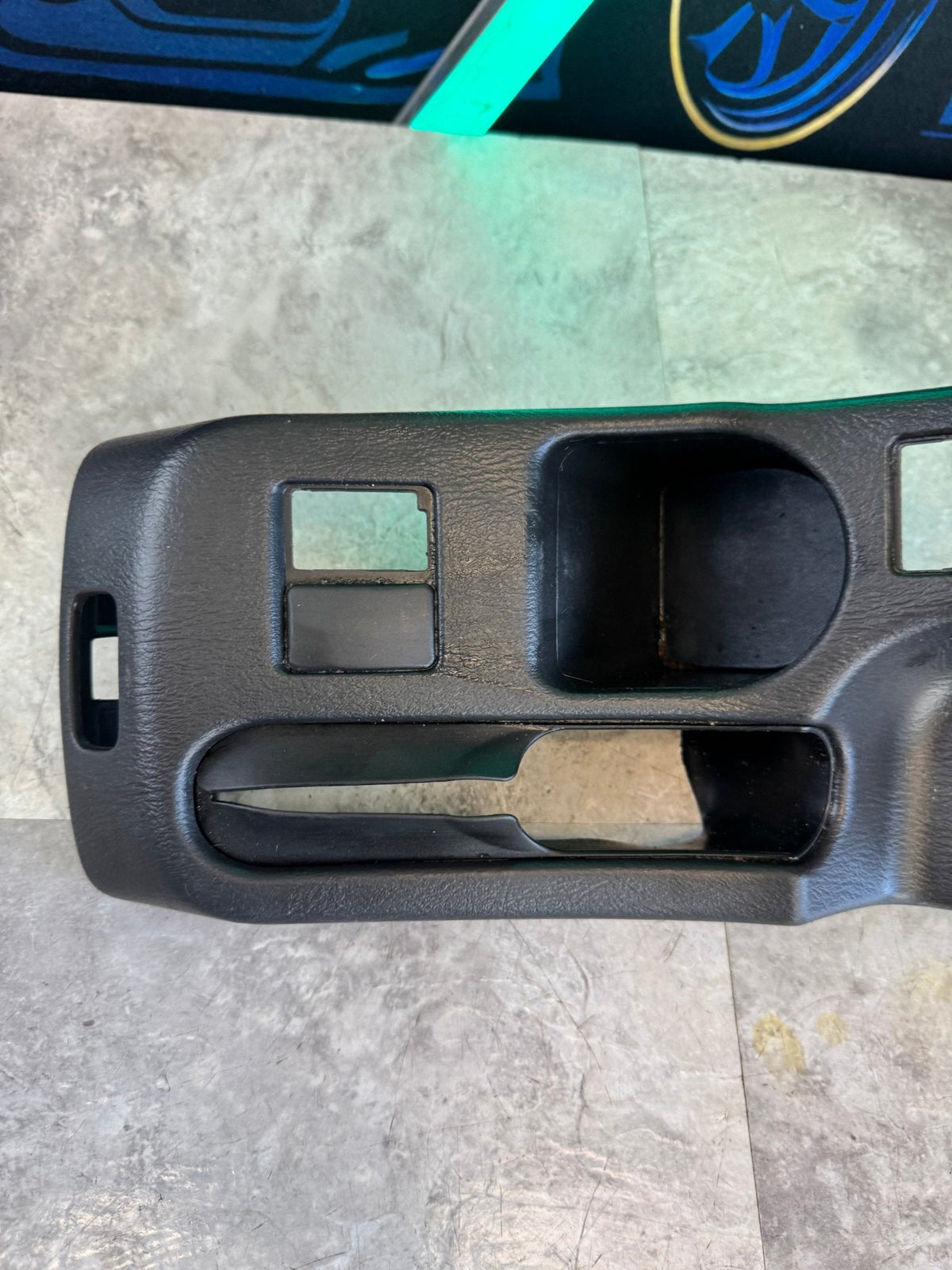 2002-2004 Subaru Impreza WRX STi OEM Center Console Upper Trim Black