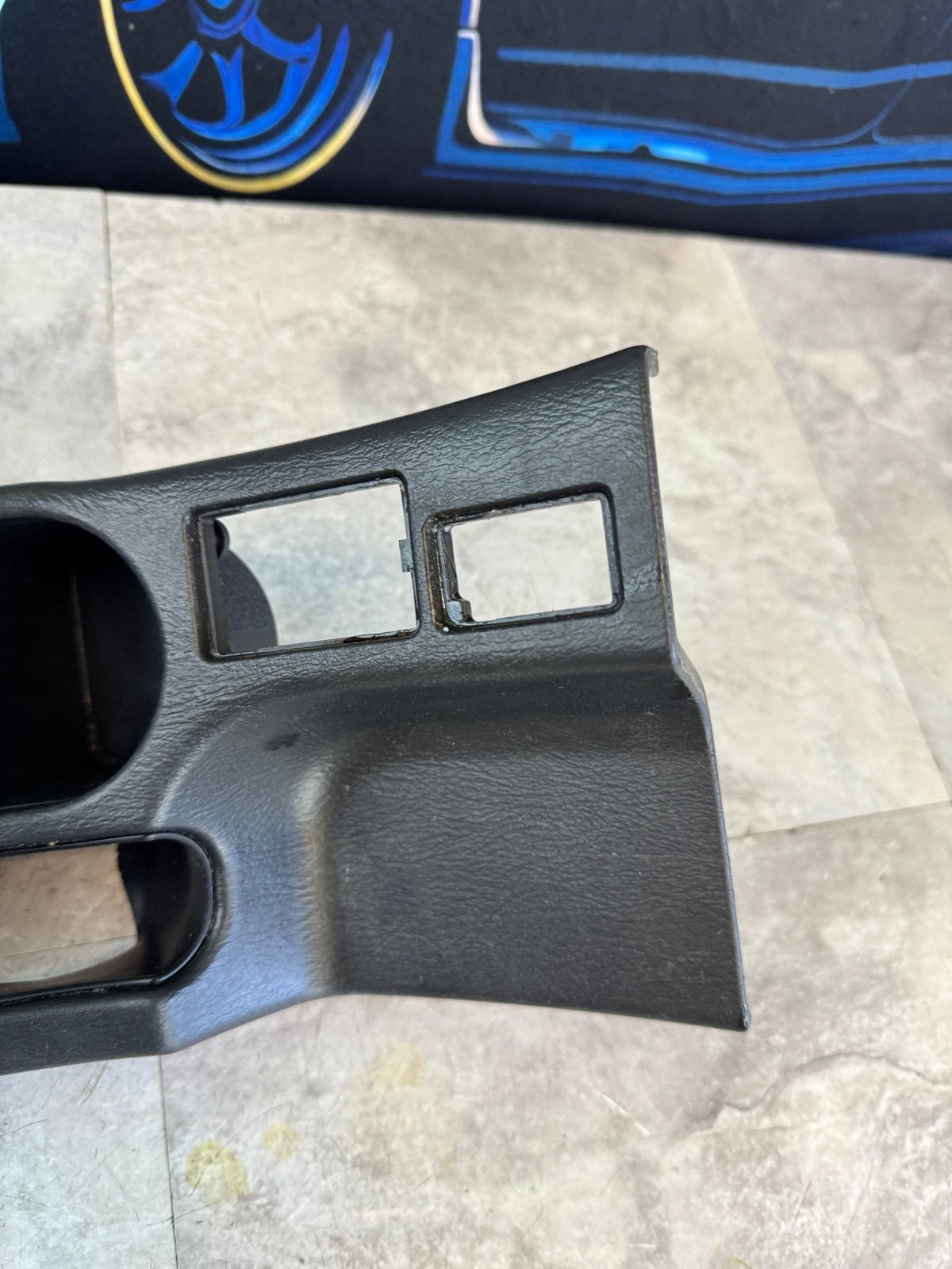 2002-2004 Subaru Impreza WRX STi OEM Center Console Upper Trim Black