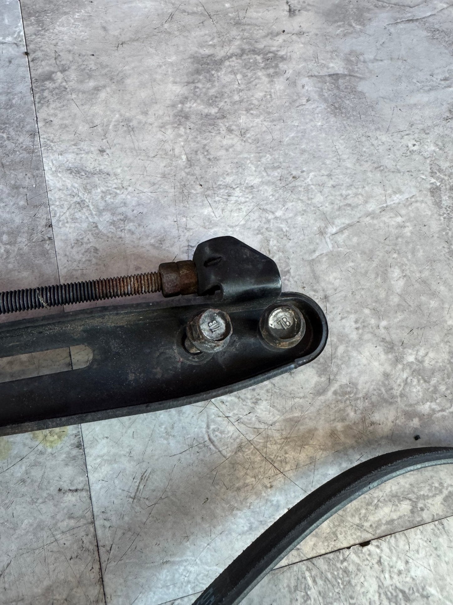 1995-2009 Subaru Impreza WRX STi Forester Alternator Tensioner Pulley Bracket With Belts