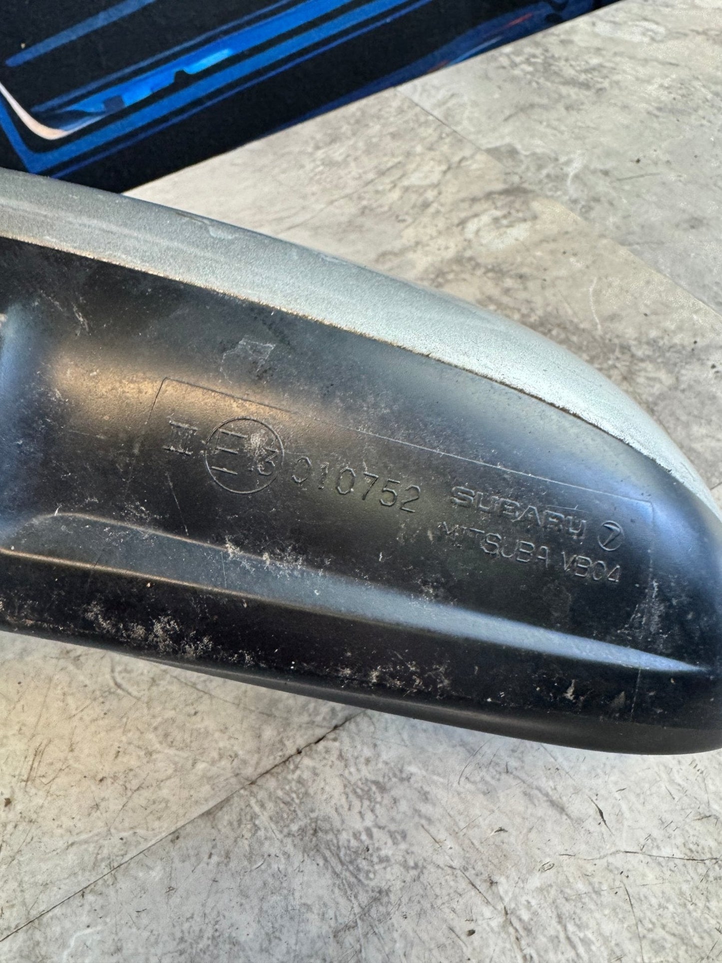 2004-2007 Subaru Impreza WRX STi OEM Black LH LEFT Driver SIDE VIEW Mirror