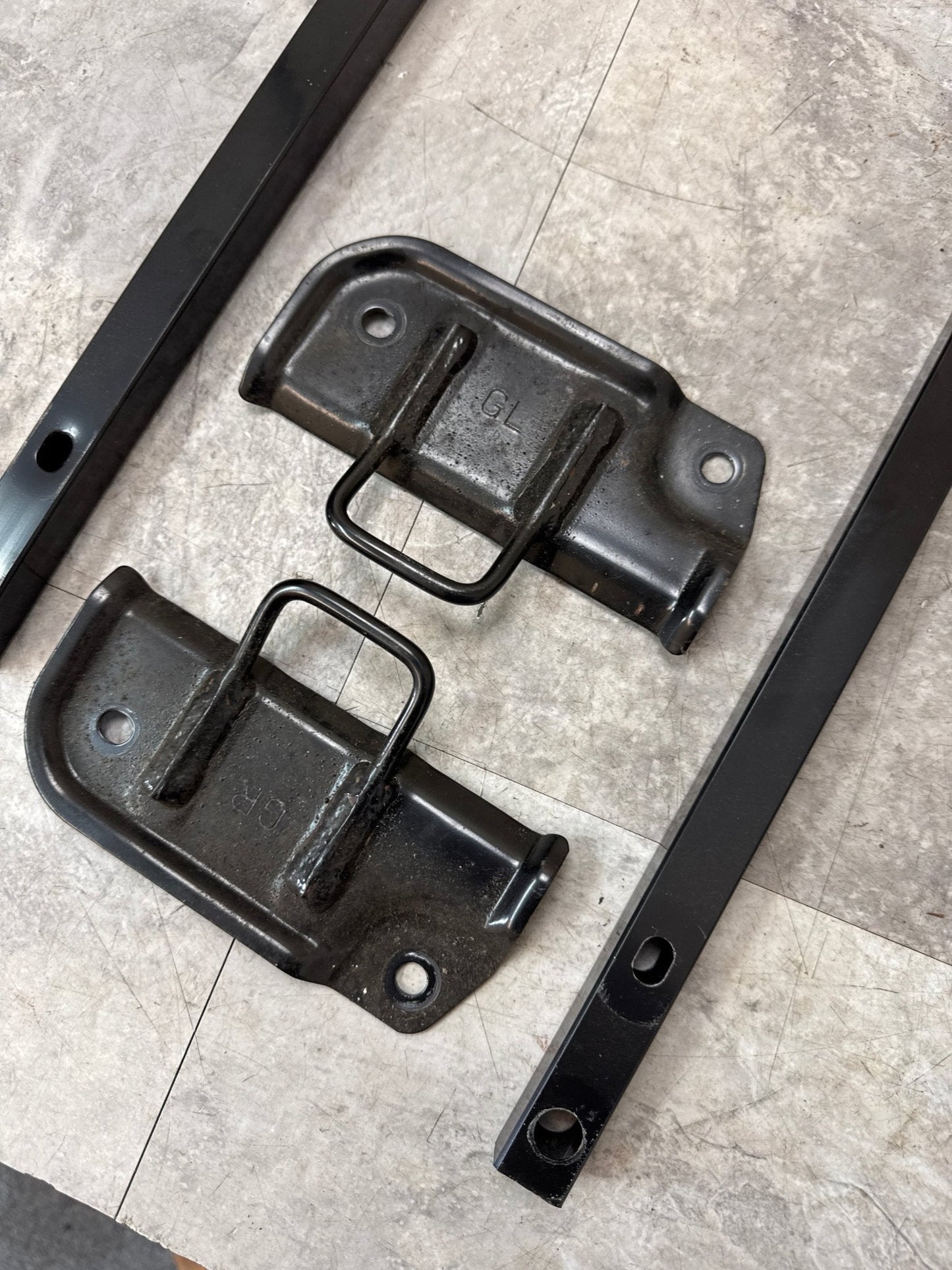 2002-2007 Subaru Impreza WRX STi OEM Full Rear Seat Bracket Set