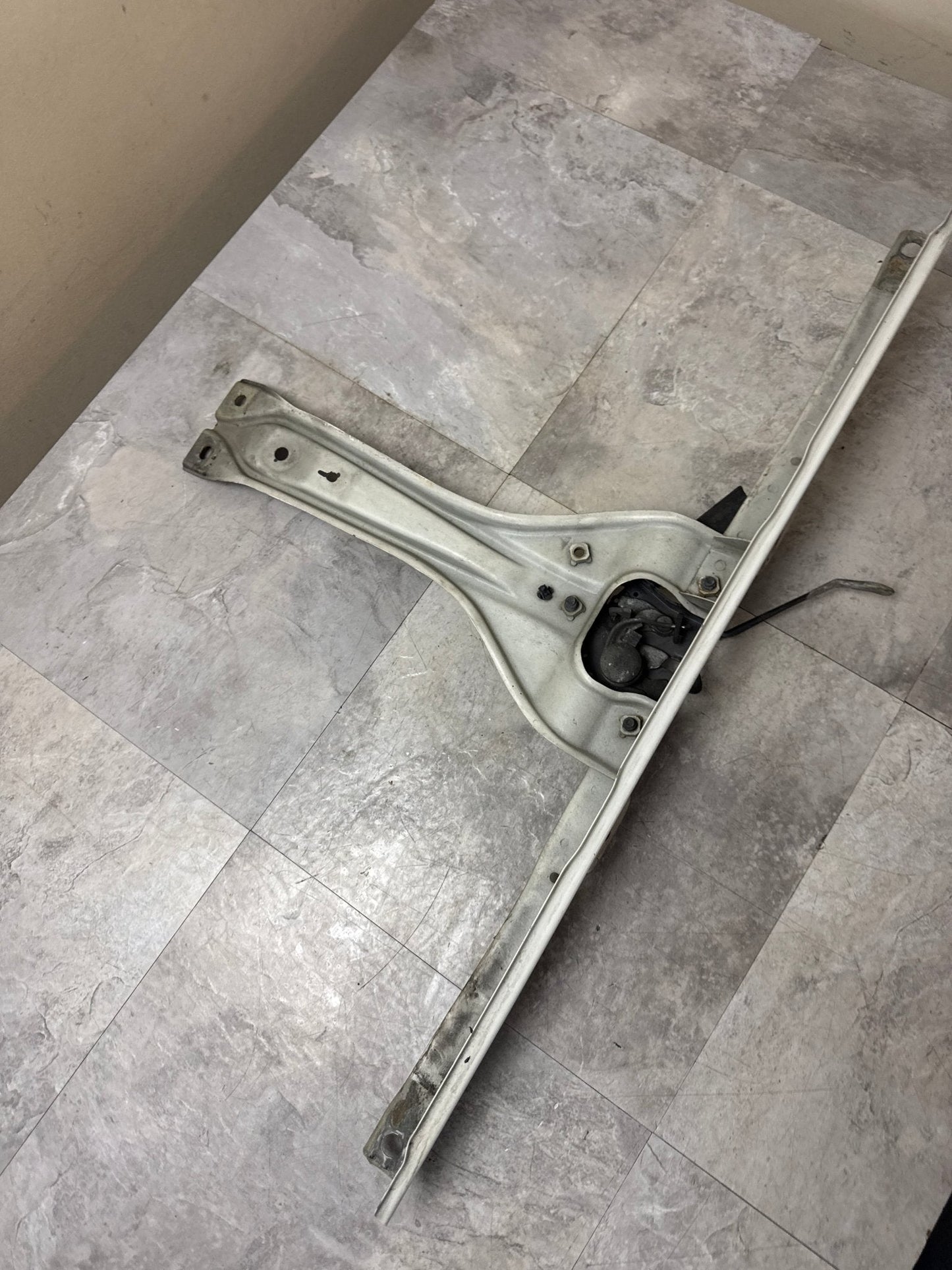 2015-2018 Subaru WRX STi Radiator Core Upper Center Tie Bar & Lock Support w/ Hood Latch