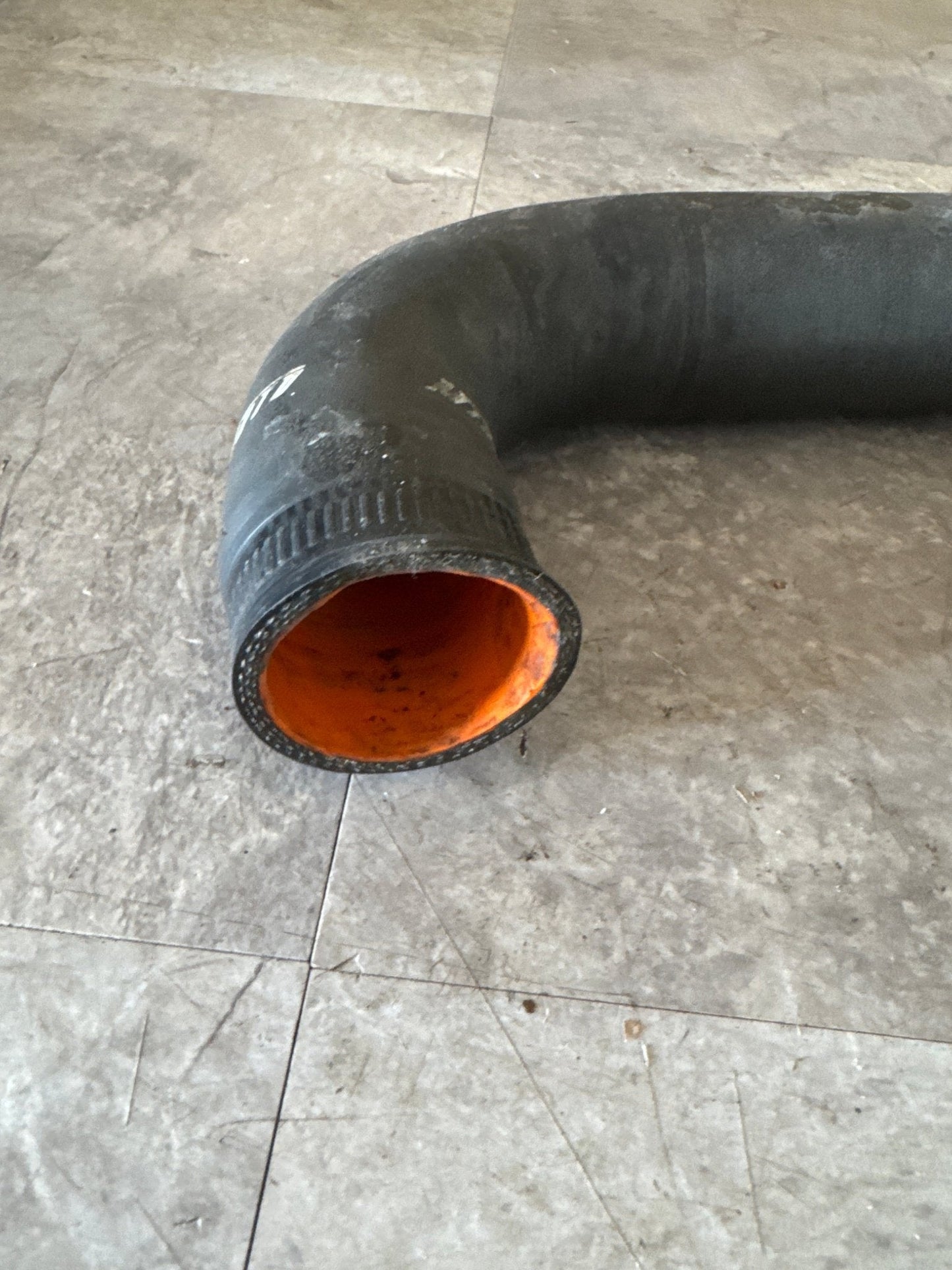 2002-2007 Subaru WRX STi Mishimoto Upper Radiator Hose Black 2