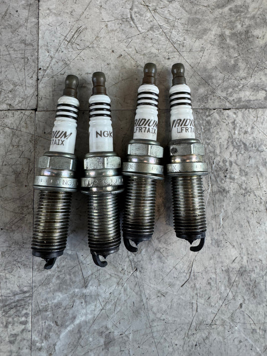 NGK Iridium IX Plug Number LFR7AIX Spark Plug - 2309 Set X4 Used /