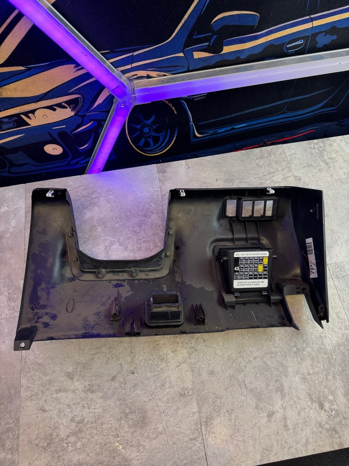 2002-2007 Subaru Impreza WRX STi OEM Under Dash Steering Wheel Kick Trim