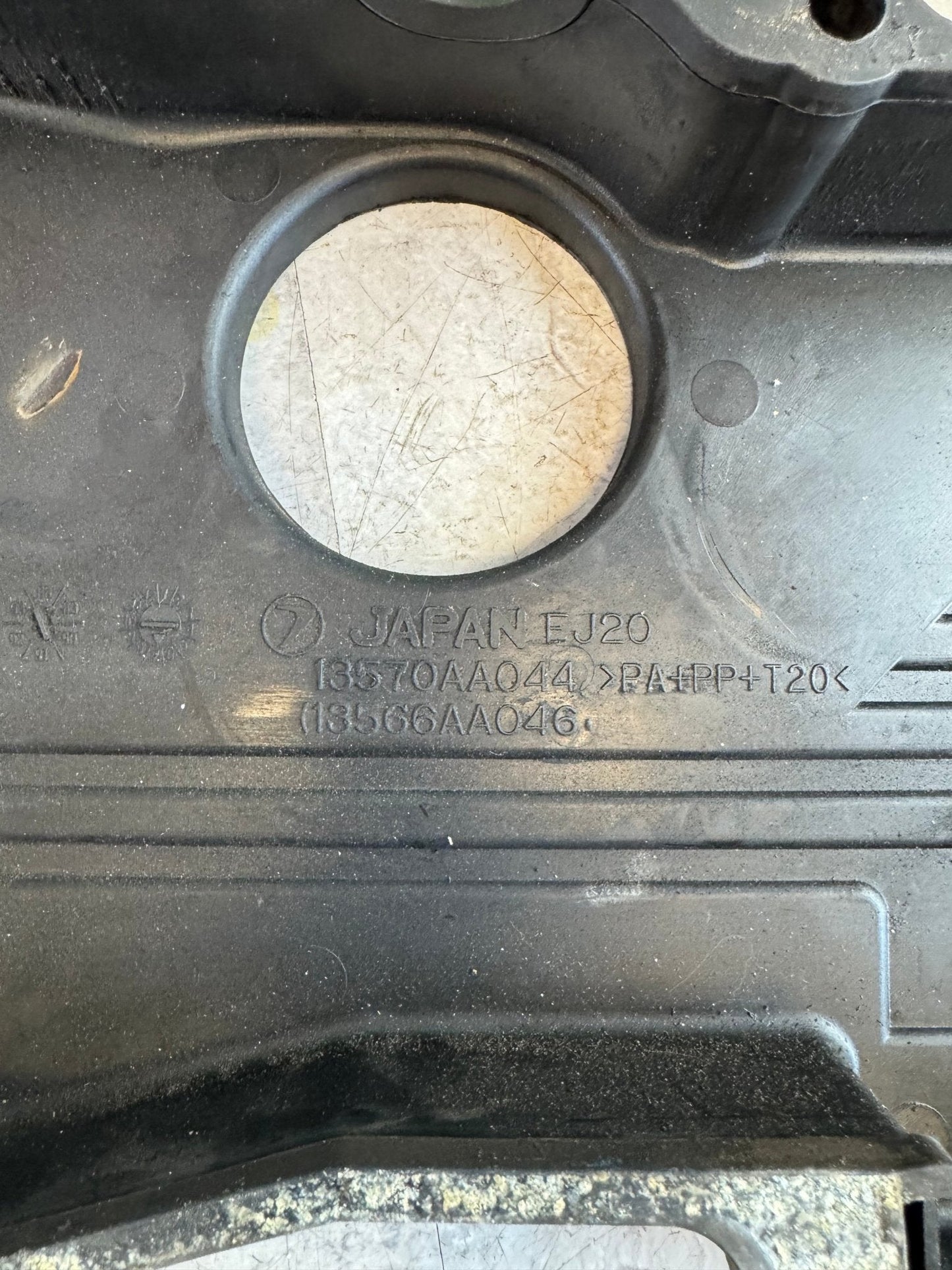 2002-2021 Subaru Center Engine Timing OEM Cover Front Cover Belt