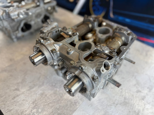 Subaru STi Dual AVCS OEM Cylinder Heads w25 Complete 08-21 N25