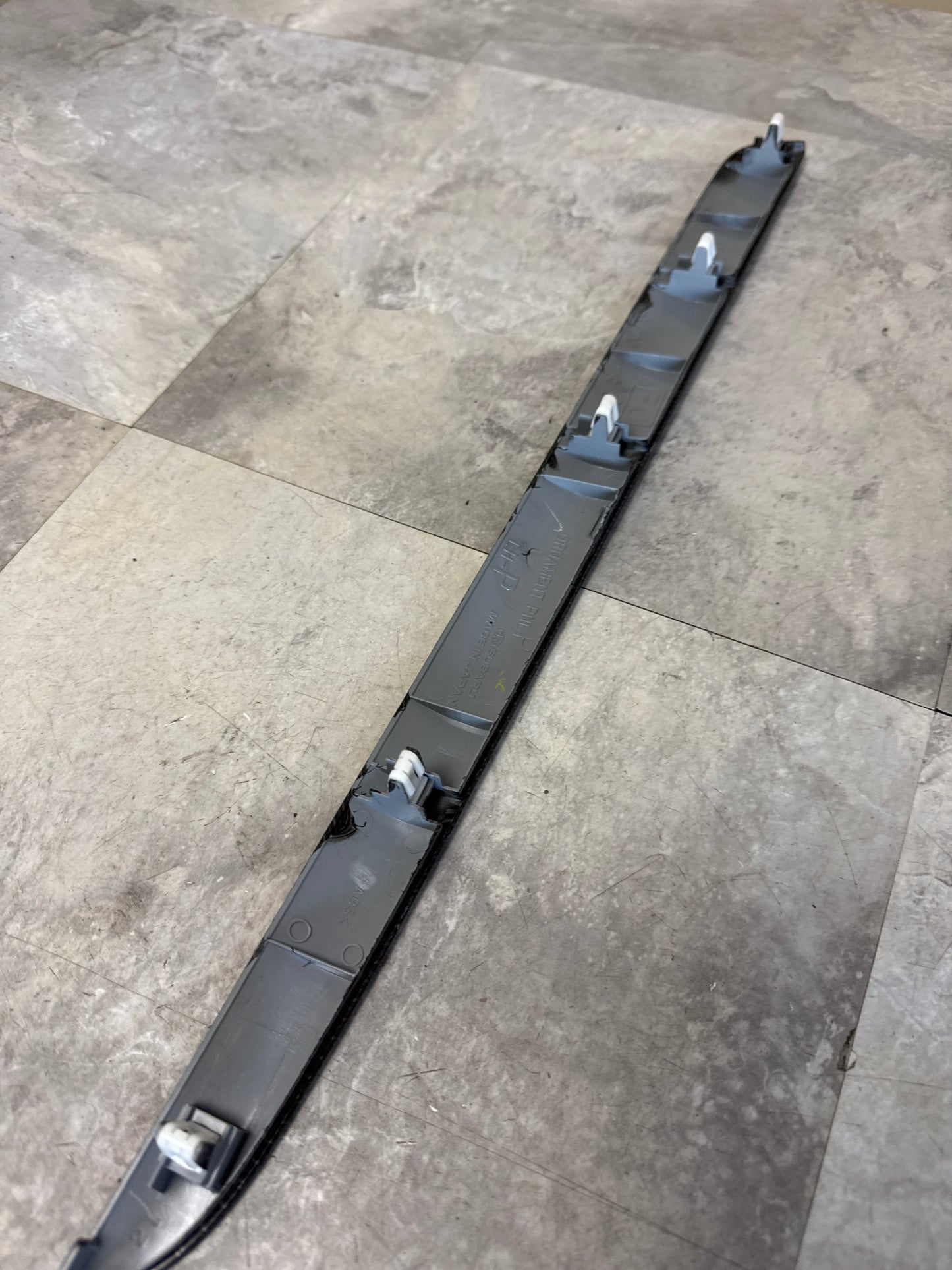 2015-2021 Subaru WRX STi OEM Carbon Fiber Passenger Side Dashboard Ornament Panel Bezel