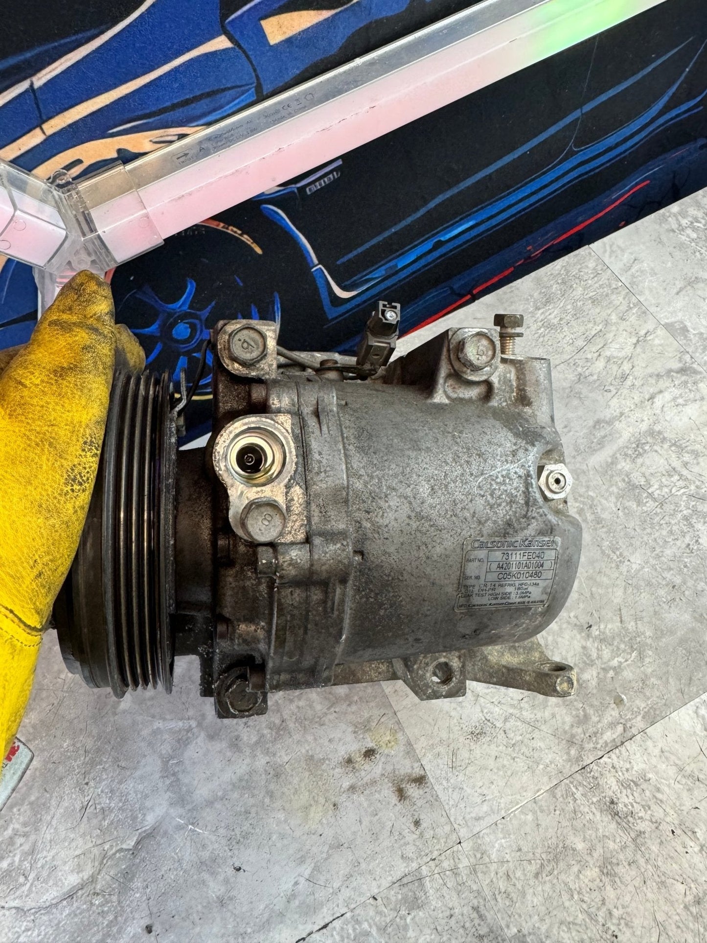 2004-2007 Subaru Impreza WRX STi AC Compressor