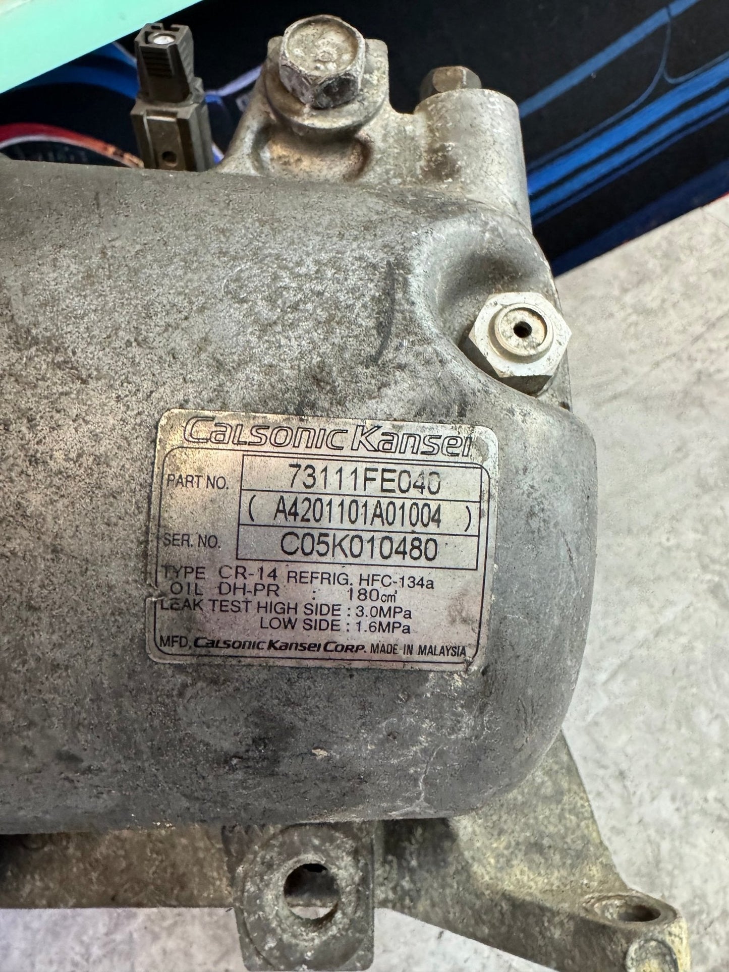2004-2007 Subaru Impreza WRX STi AC Compressor