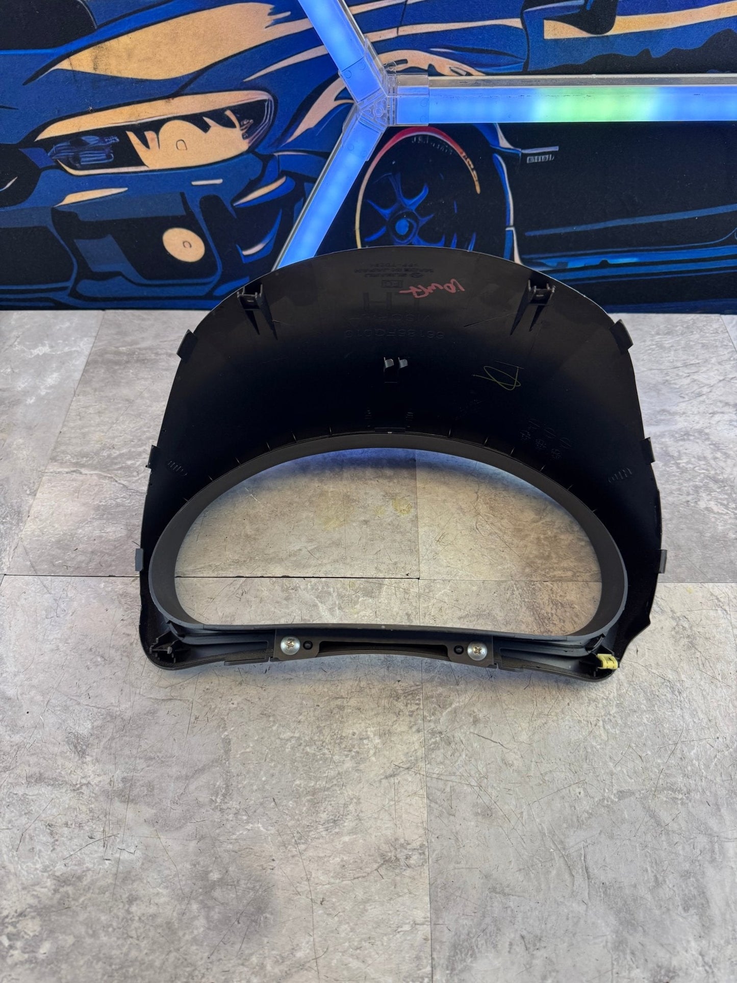 2008-2014 Subaru WRX Instrument Gauge Cluster Trim Bezel Surround