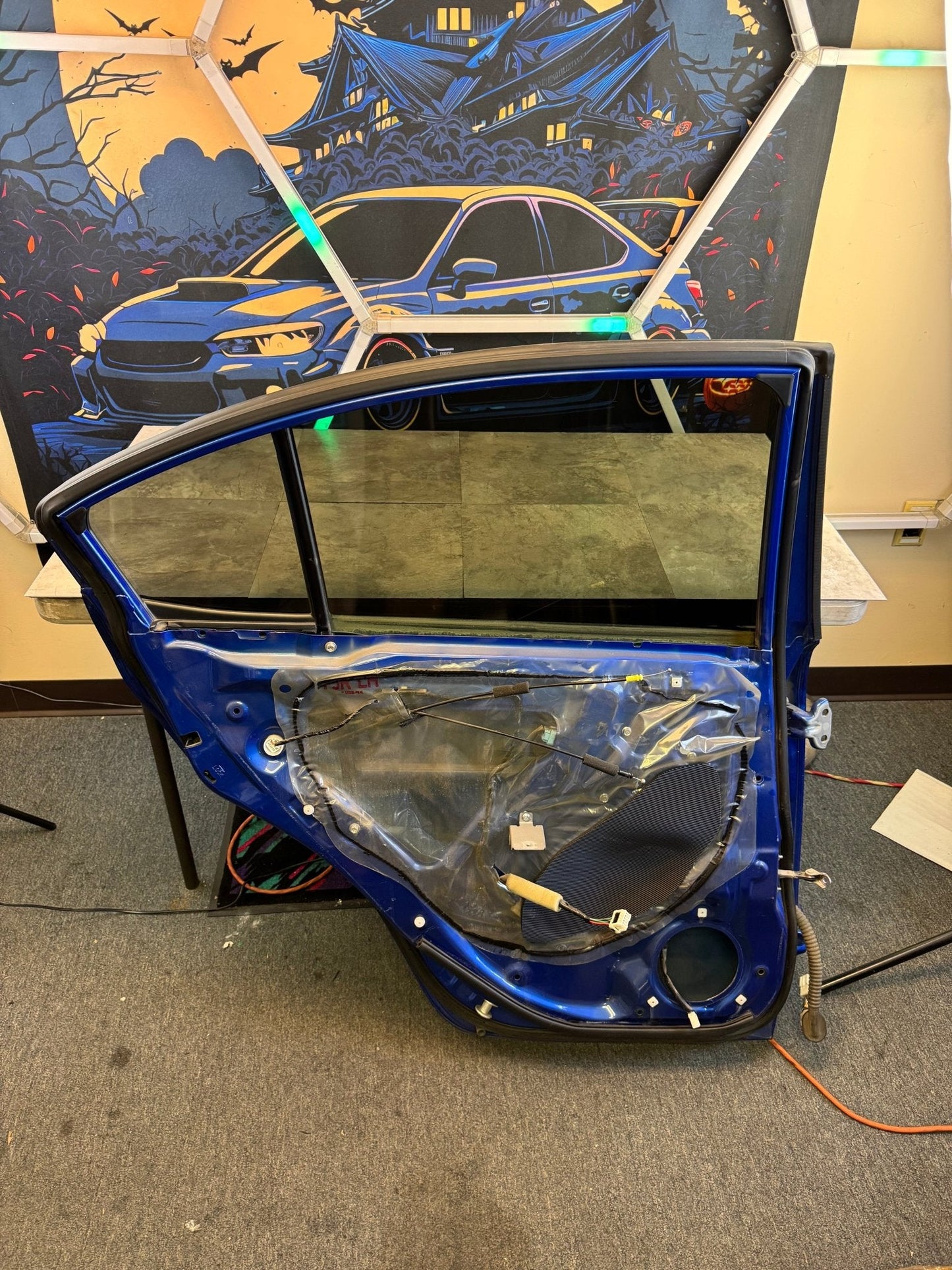2015-2021 Subaru WRX STi WRB OEM Driver Side Rear Passenger Rear Left Door