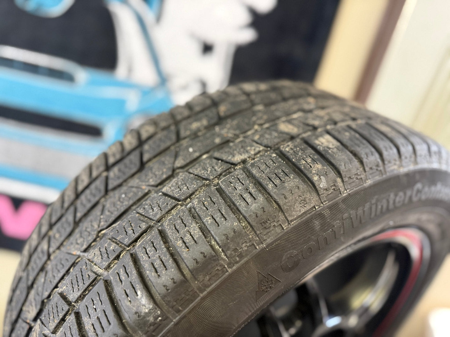 WINTER Wheels Subaru WRX Impreza Legacy Forester 5x100 205/55r16 Continental snow tires