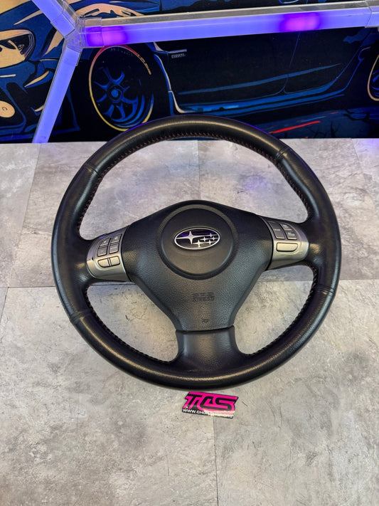 2008-2014 Subaru Impreza WRX OEM Complete Steering Wheel Controls