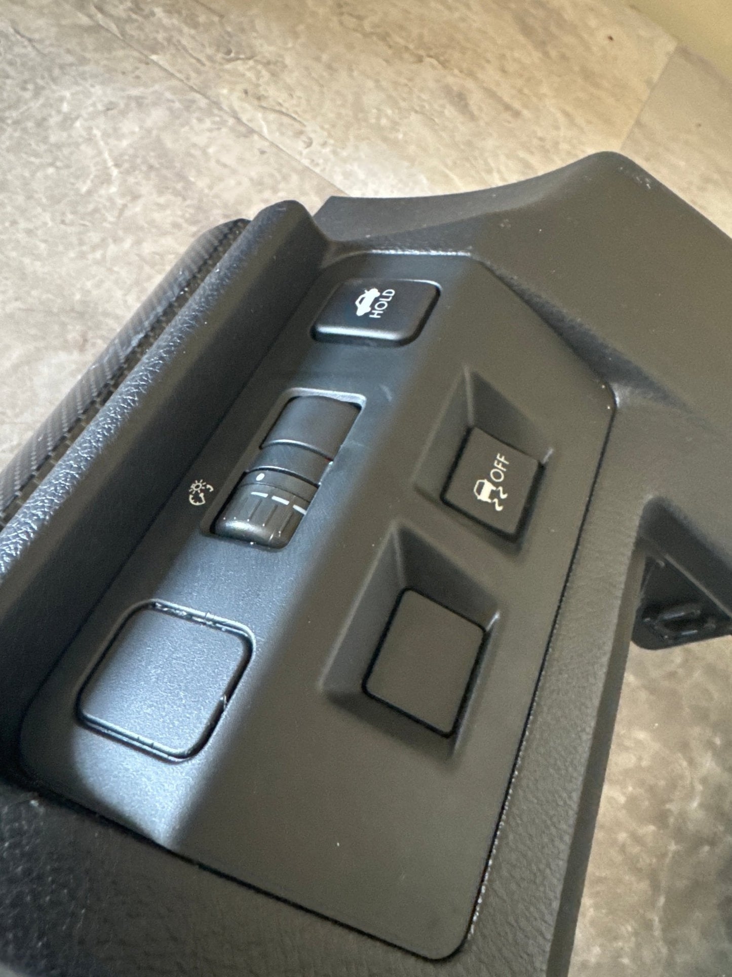 2015-2019 Subaru WRX Driver Side OEM Lower Dash Panel Trim Buttons (2)