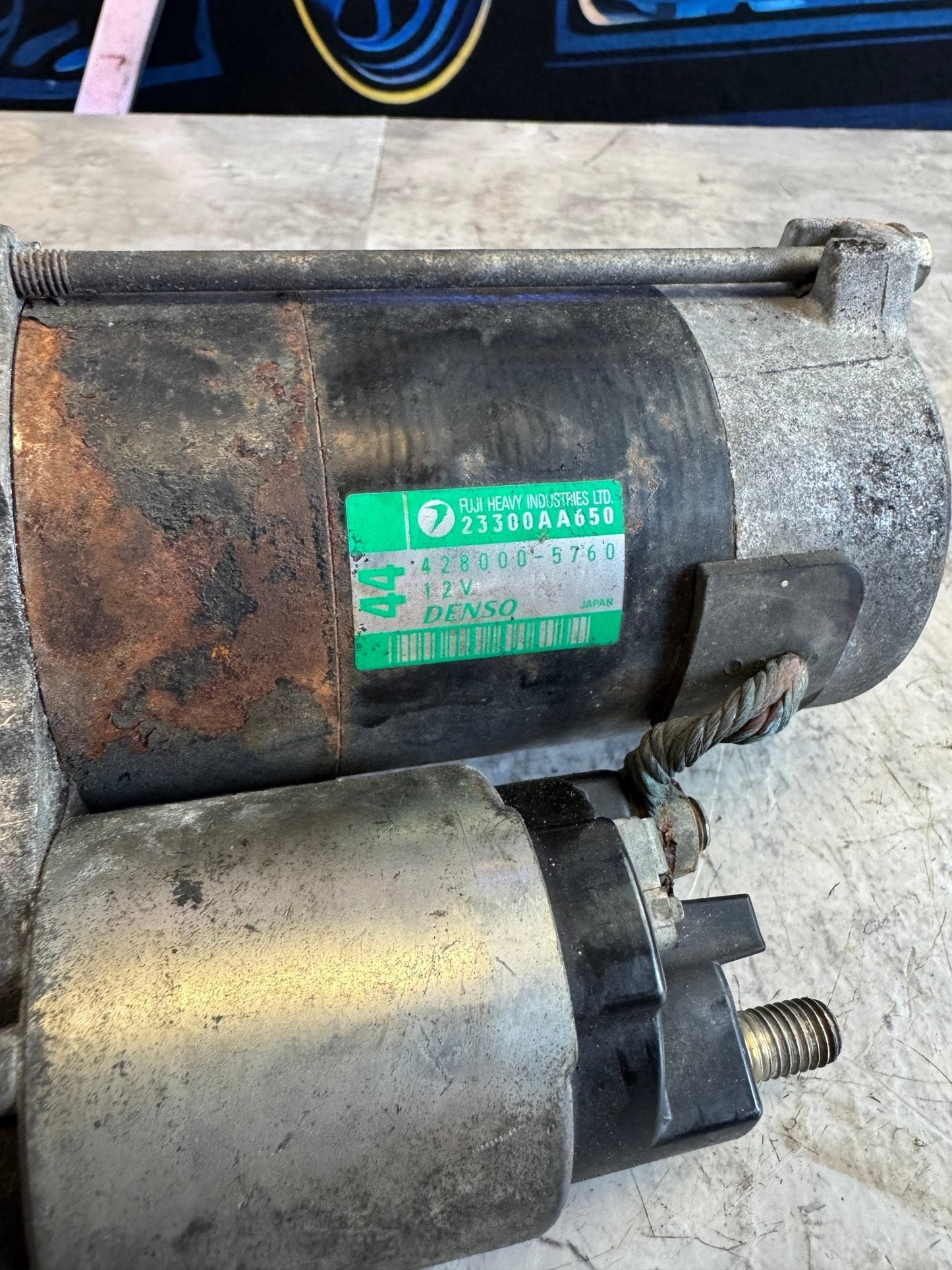 2008-2021 Subaru STi Starter Motor OEM Assembly