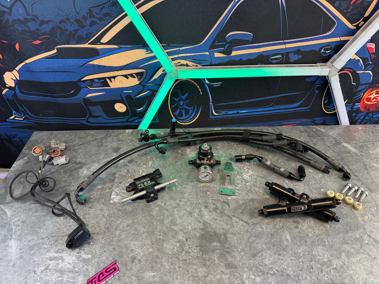 Bolt-on Under Hood Fuel System Kit E85 Cobb Zeitronics IAG Areomotive Subaru STi WRX