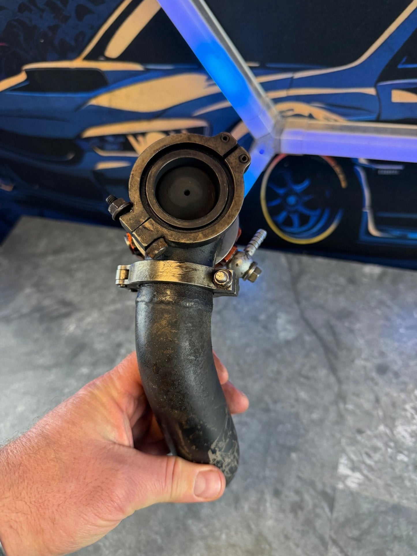 TIAL MVS EWG w/ Grimmspeed Screamer Tube Subaru STi WRX 38mm