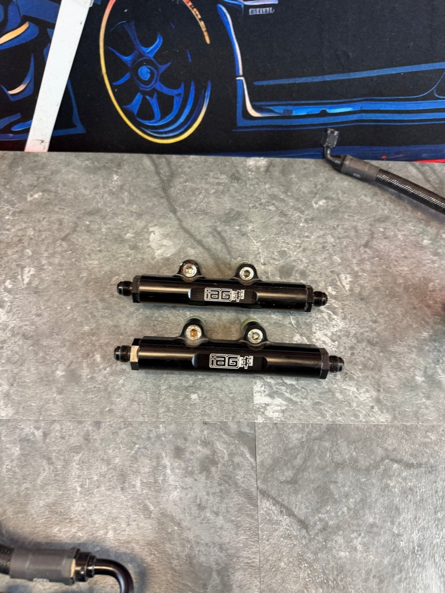 Fuel Kit 08-21 Subaru STi 08-14 WRX IAG e85 Lines/Rails Cobb Flex Kit Areo Reg