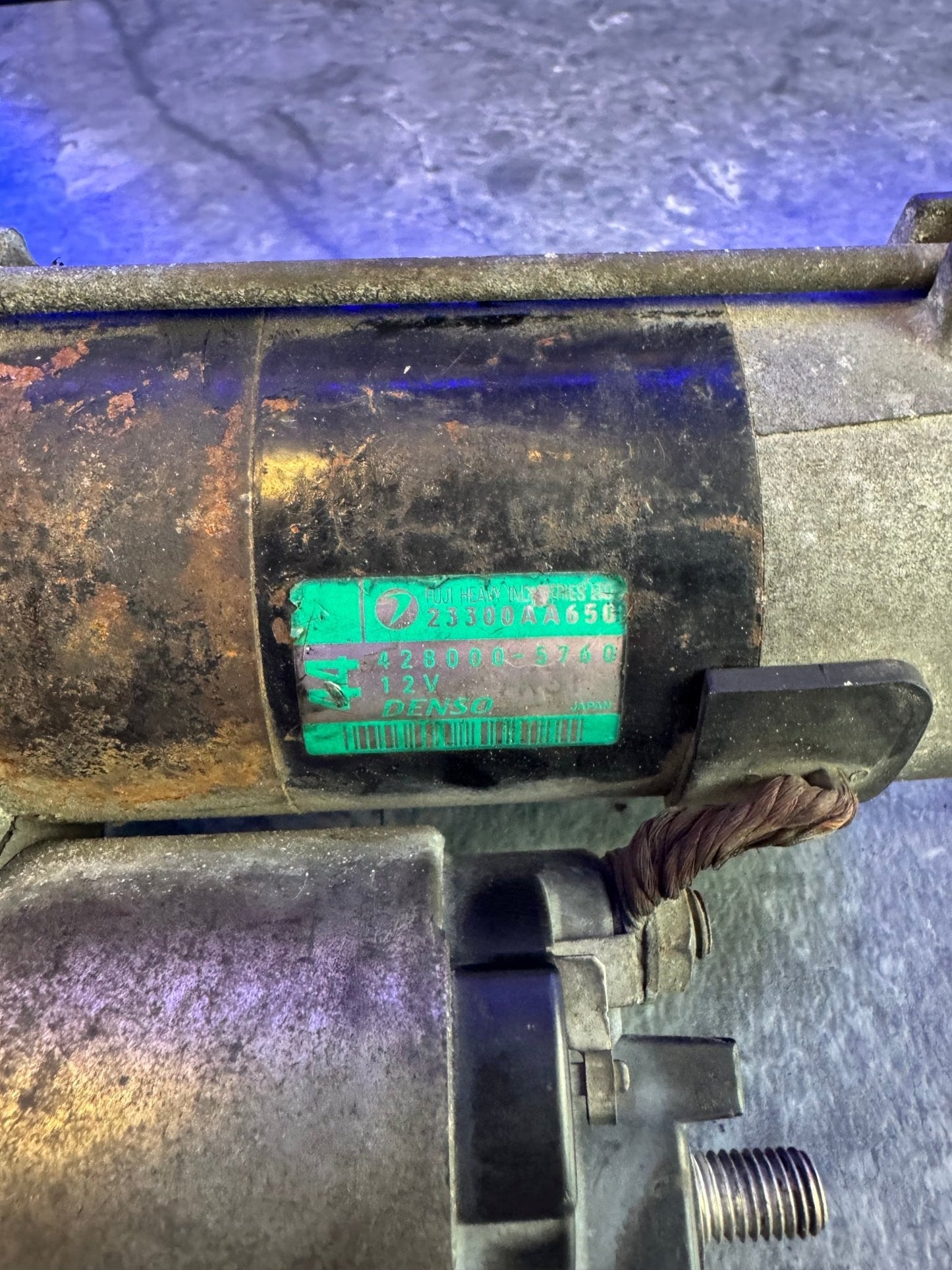2008-2021 Subaru STi Starter Motor OEM Assembly