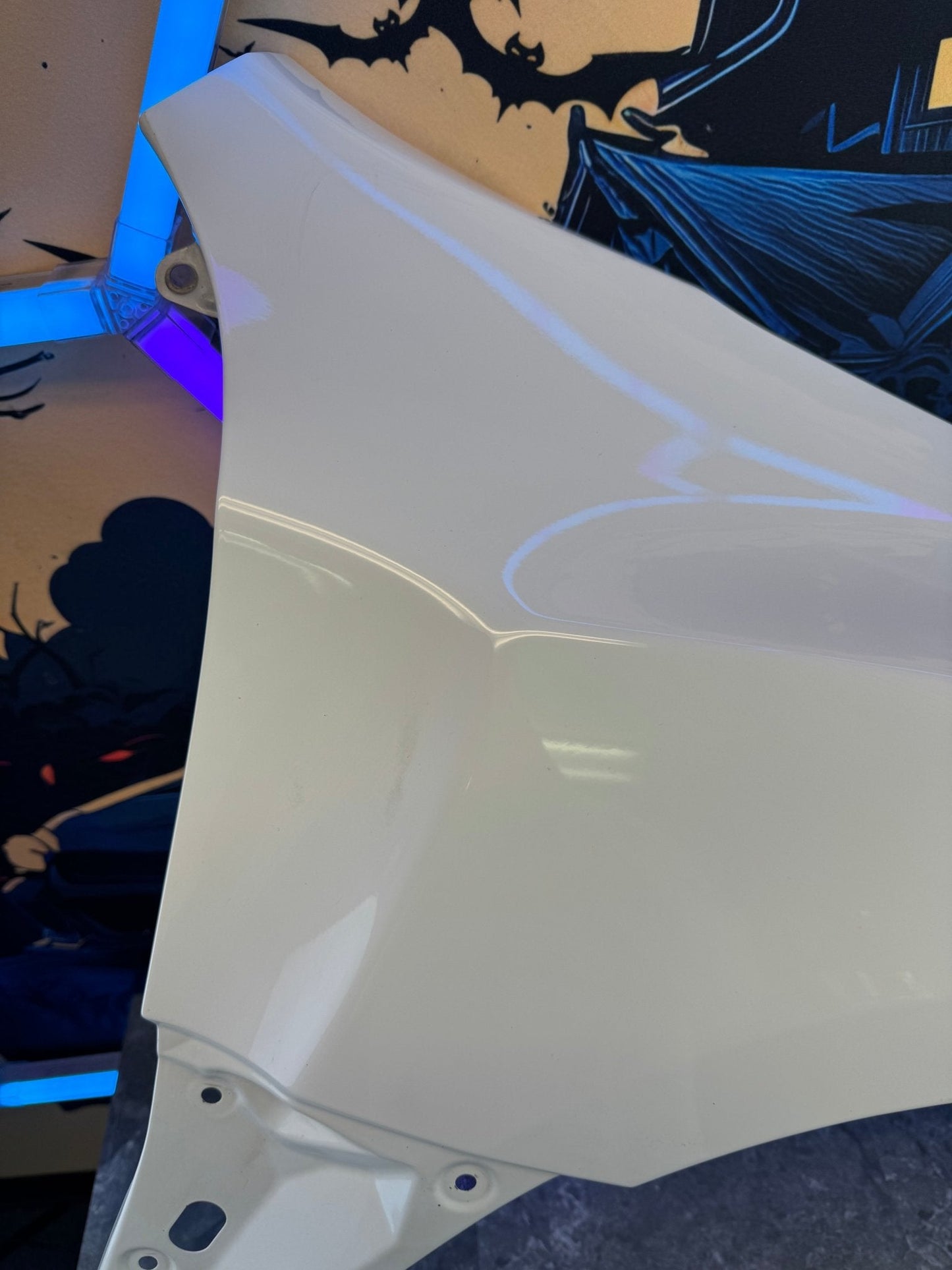 2008-2014 Subaru WRX STi Aspen White OEM Passenger Side Fender