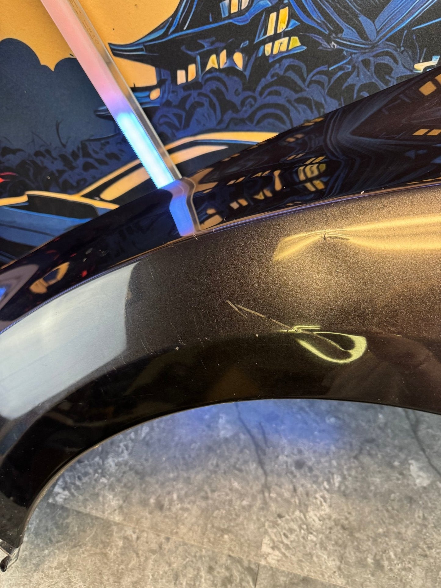 2008-2014 Subaru WRX STi DGM Dark Gray Metallic OEM Driver Side Fender