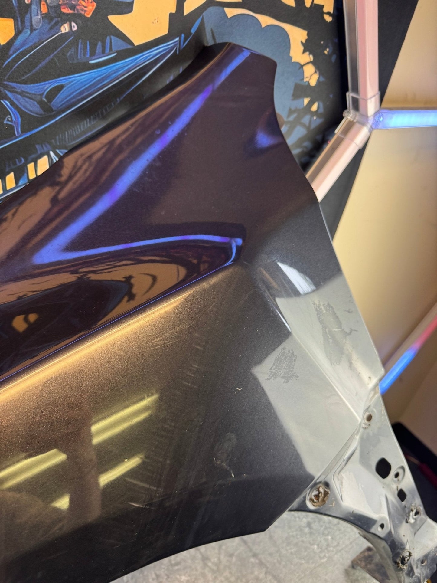 2008-2014 Subaru WRX STi DGM Dark Gray Metallic OEM Driver Side Fender