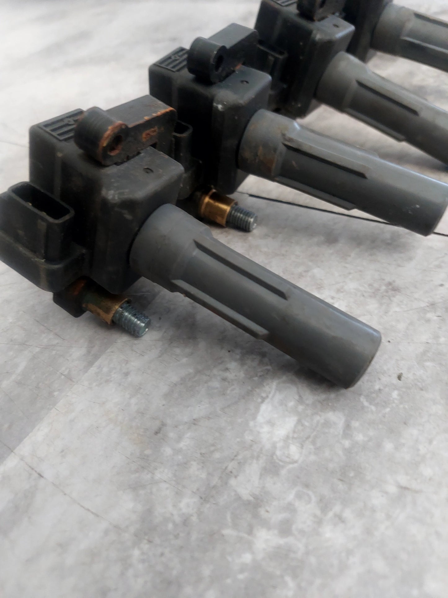 08-21 Subaru WRX STi OEM Engine Ignition Coil Set x4 h2