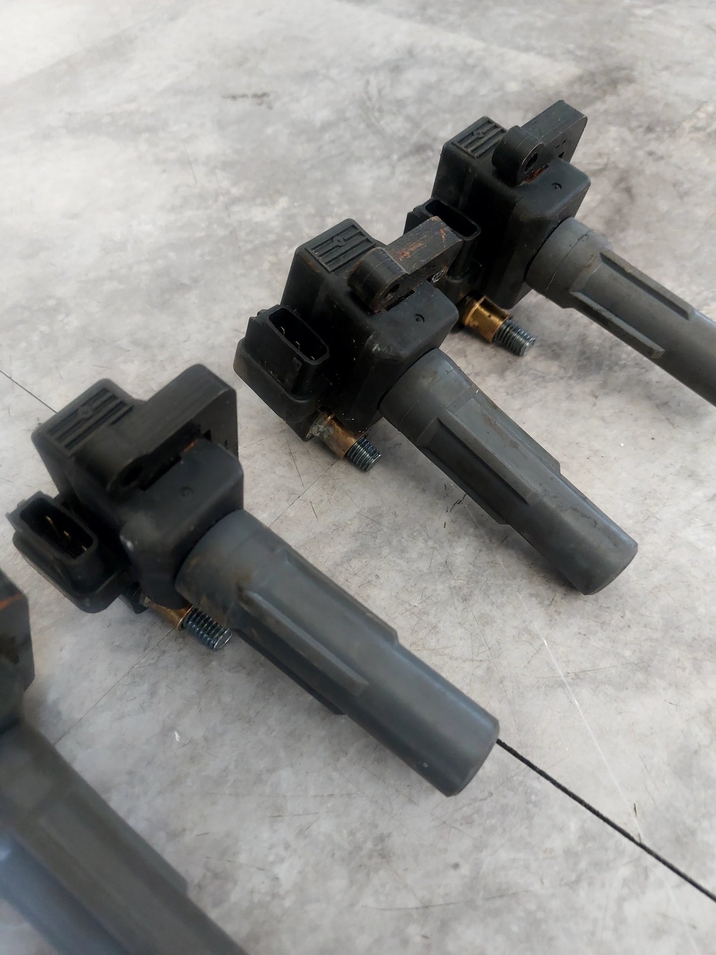 08-21 Subaru WRX STi OEM Engine Ignition Coil Set x4 h2