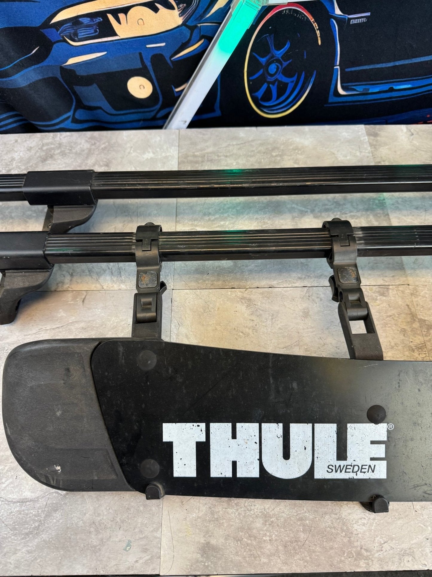 Subaru Impreza WRX STi Thule Roof Rack Rails