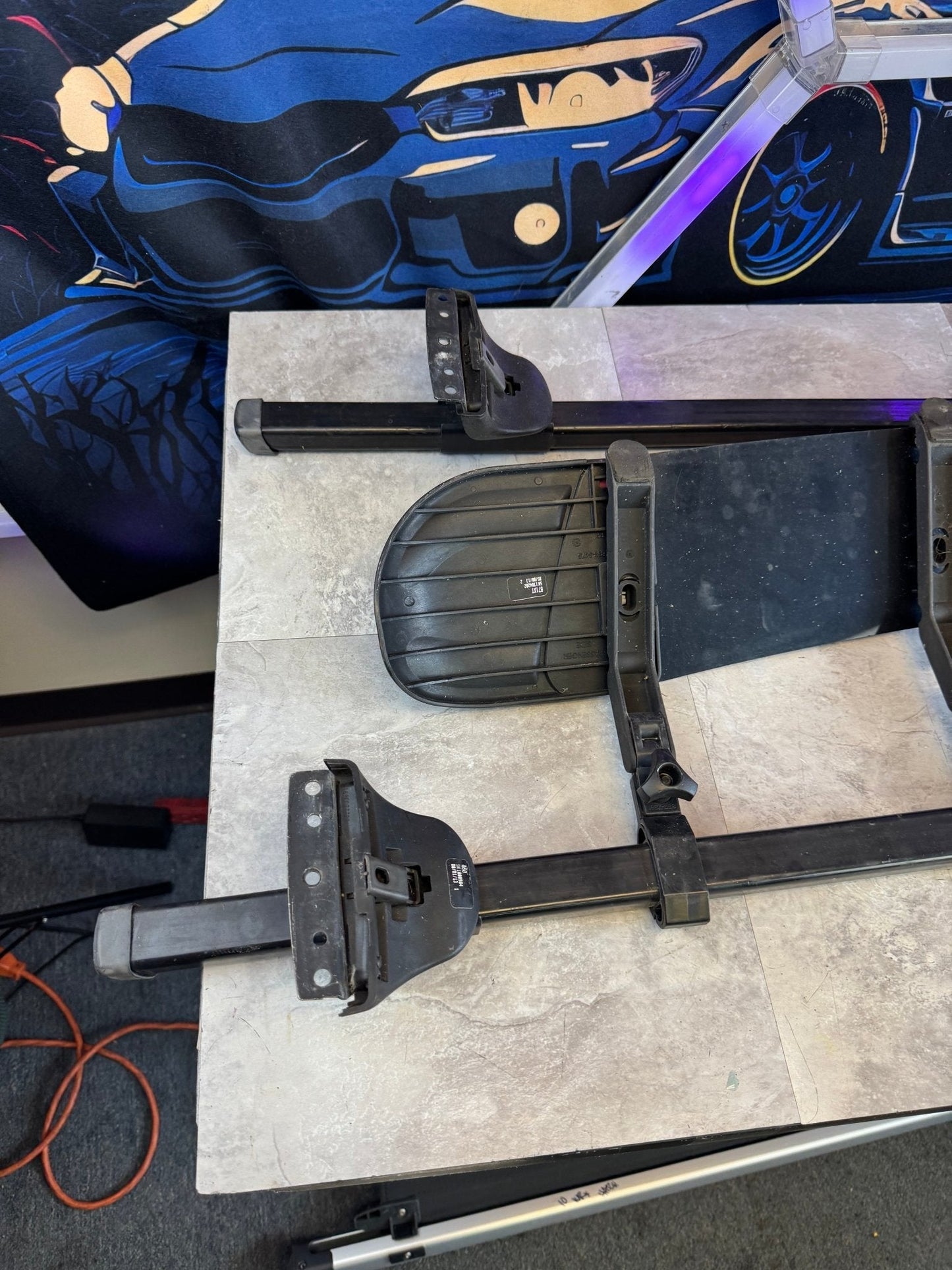 Subaru Impreza WRX STi Thule Roof Rack Rails