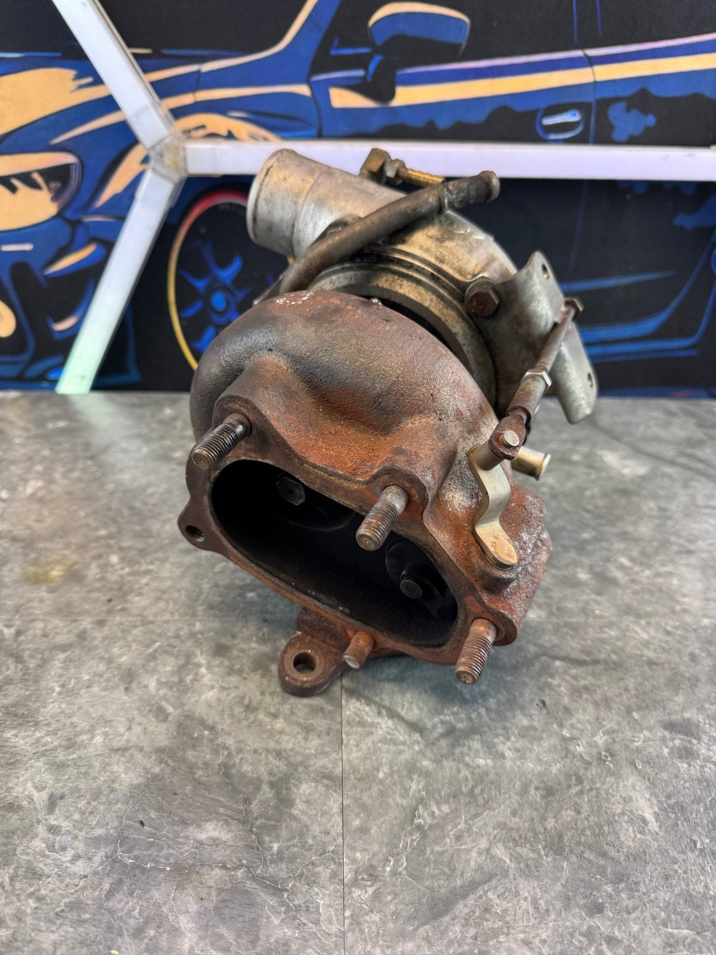 ATP GTX 3076 R Ball Bearing Turbo Stock Location Subaru STi/WRX  3” Billet