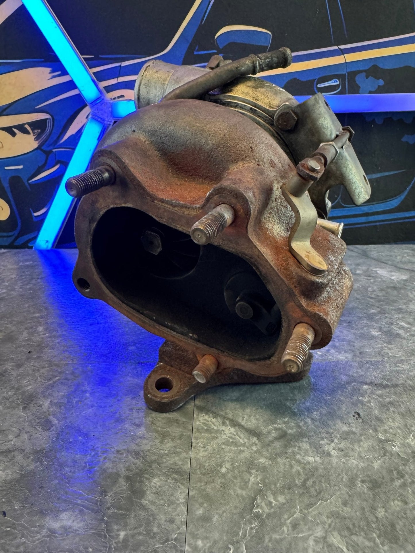ATP GTX 3076 R Ball Bearing Turbo Stock Location Subaru STi/WRX  3” Billet