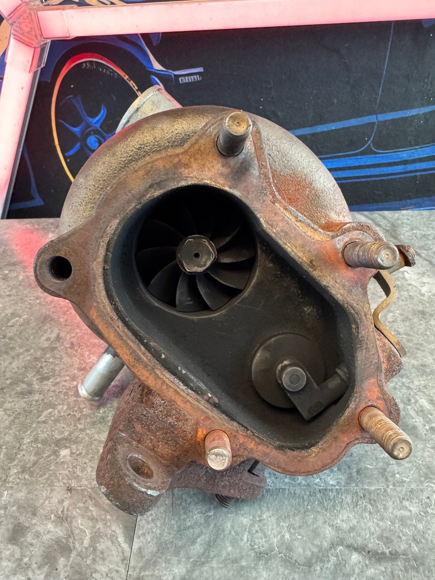 ATP GTX 3076 R Ball Bearing Turbo Stock Location Subaru STi/WRX  3” Billet