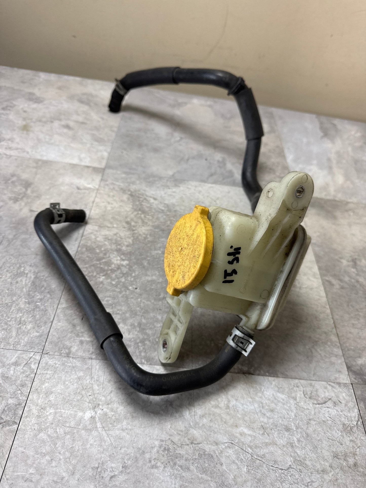 2008-2017 Subaru WRX STi Steering Reservoir Tank w/ Hoses (2015 STi)