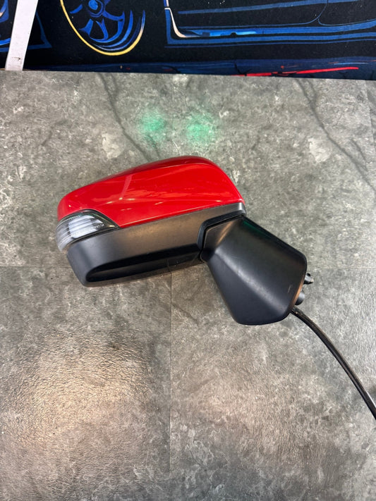 2015-2021 Subaru WRX STi RH OEM Passenger Side Mirror Turn Signal Light Lightning Red (C7P)