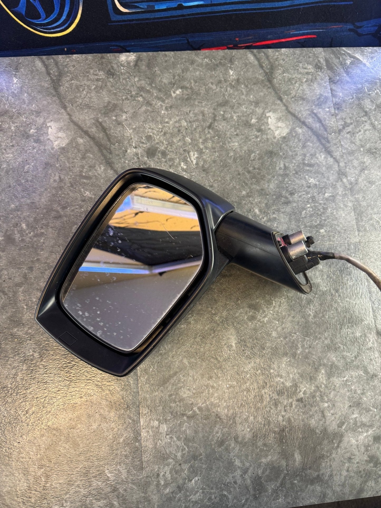 2015-2021 Subaru WRX STi LH OEM Driver Side Mirror Turn Signal Light Lightning Red (C7P)