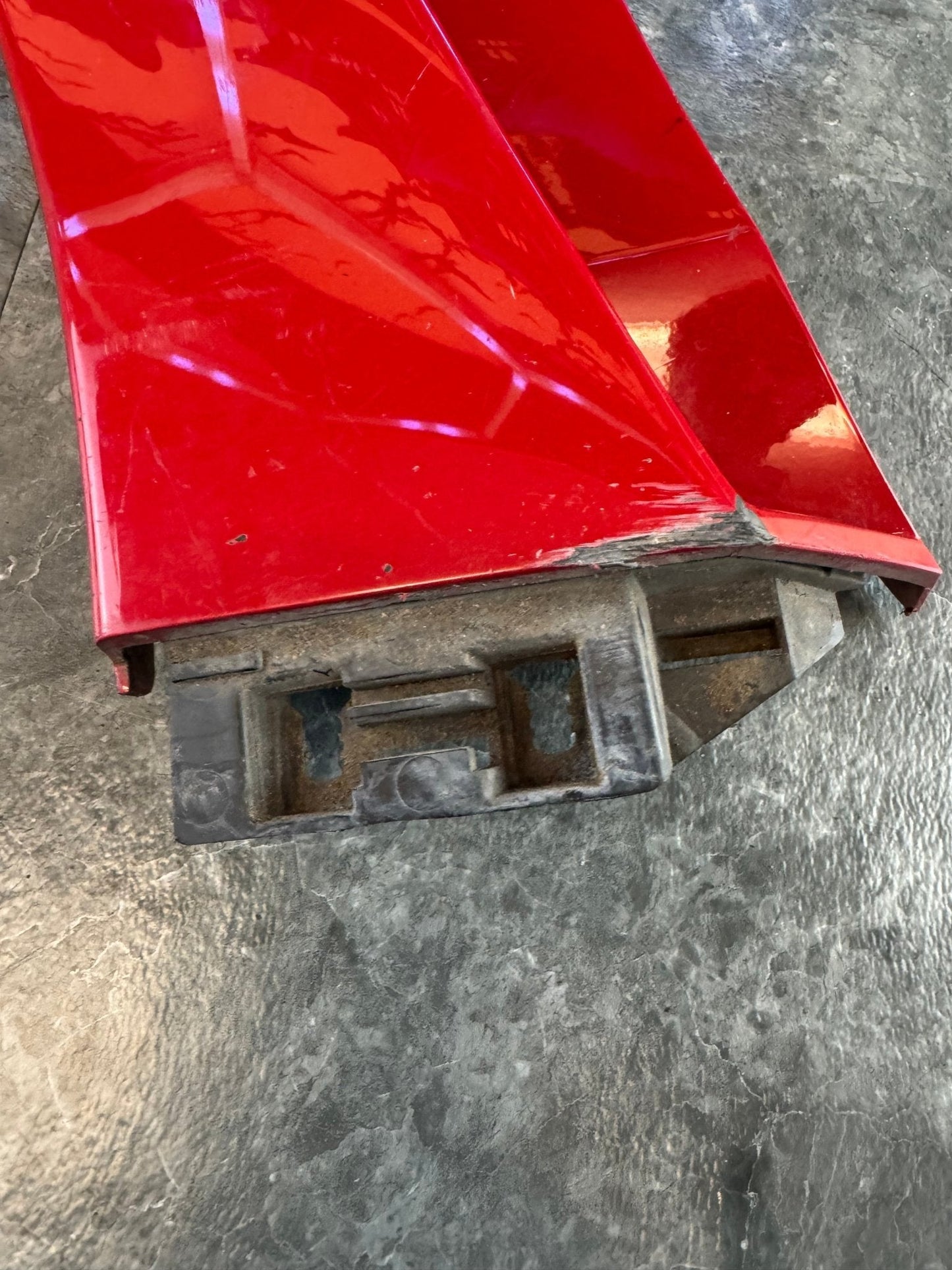 2015-2021 Subaru WRX STi OEM Left LH Fender Molding (C7P Lightning Red)