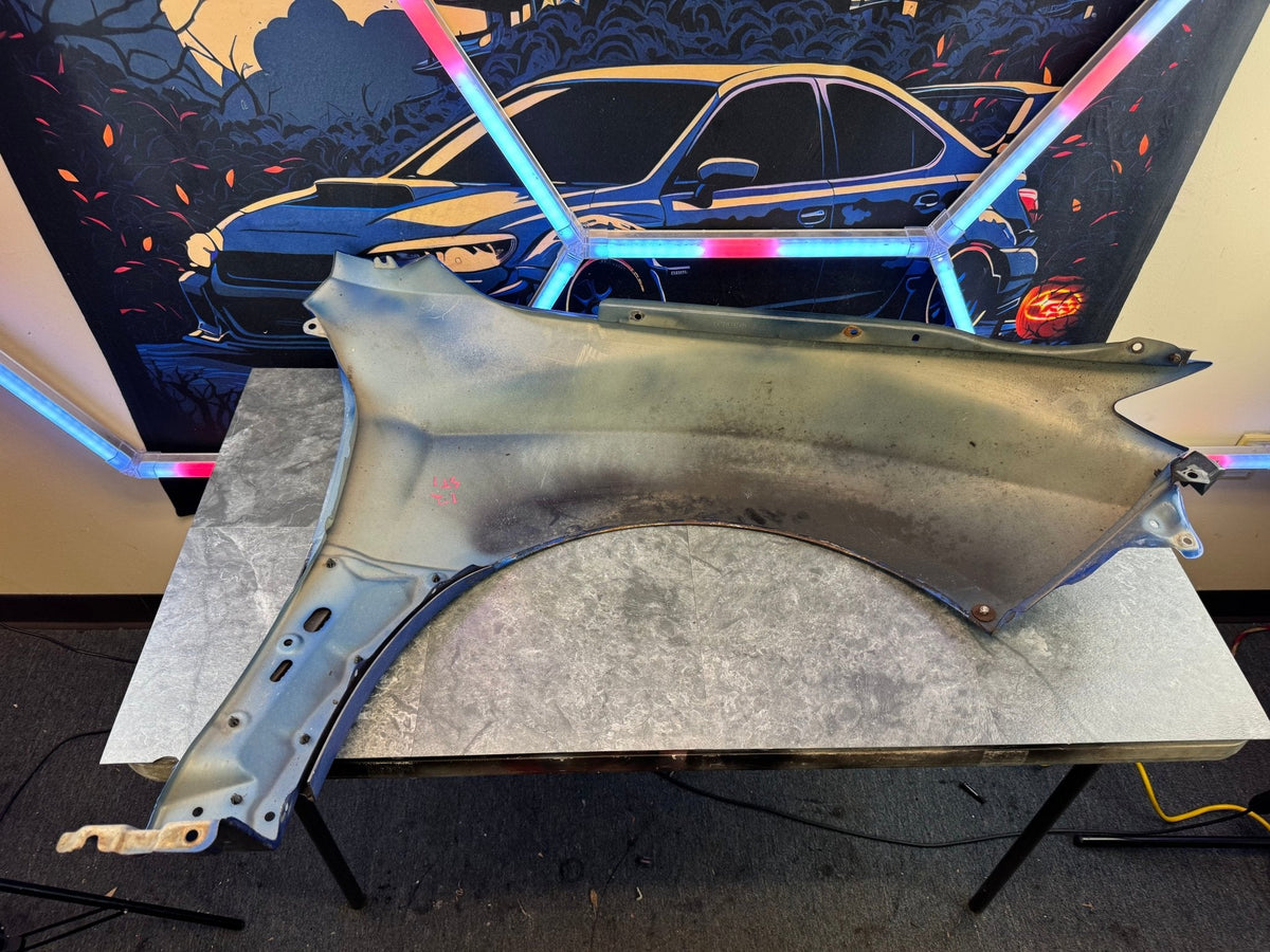 2008-2014 Subaru WRX STi WRB World Rally Blue OEM Driver Side Fender