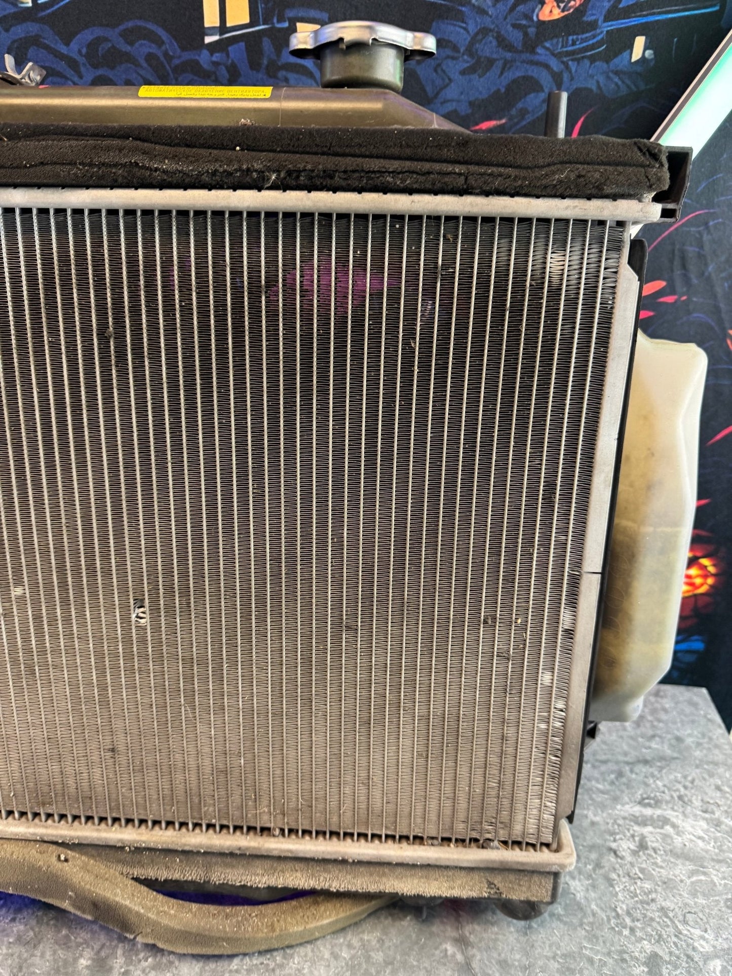 2008-2014 Subaru WRX STi OEM Radiator Assembly Fan Shroud