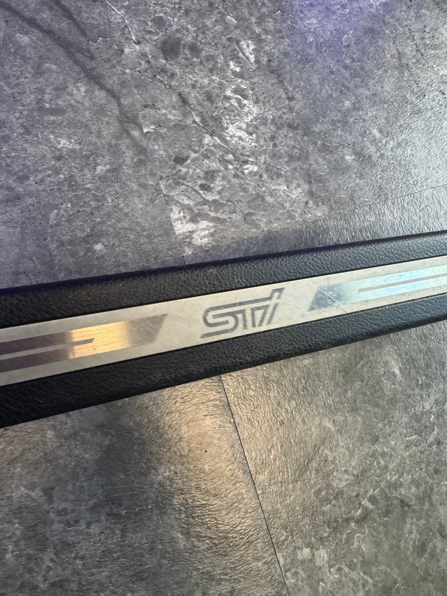 2015-2021 Subaru WRX STi OEM Front Door Sill Trim LH