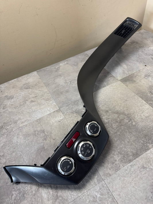 2008-2014 Subaru Impreza WRX STi Dash Climate Control HVAC Trim Cover