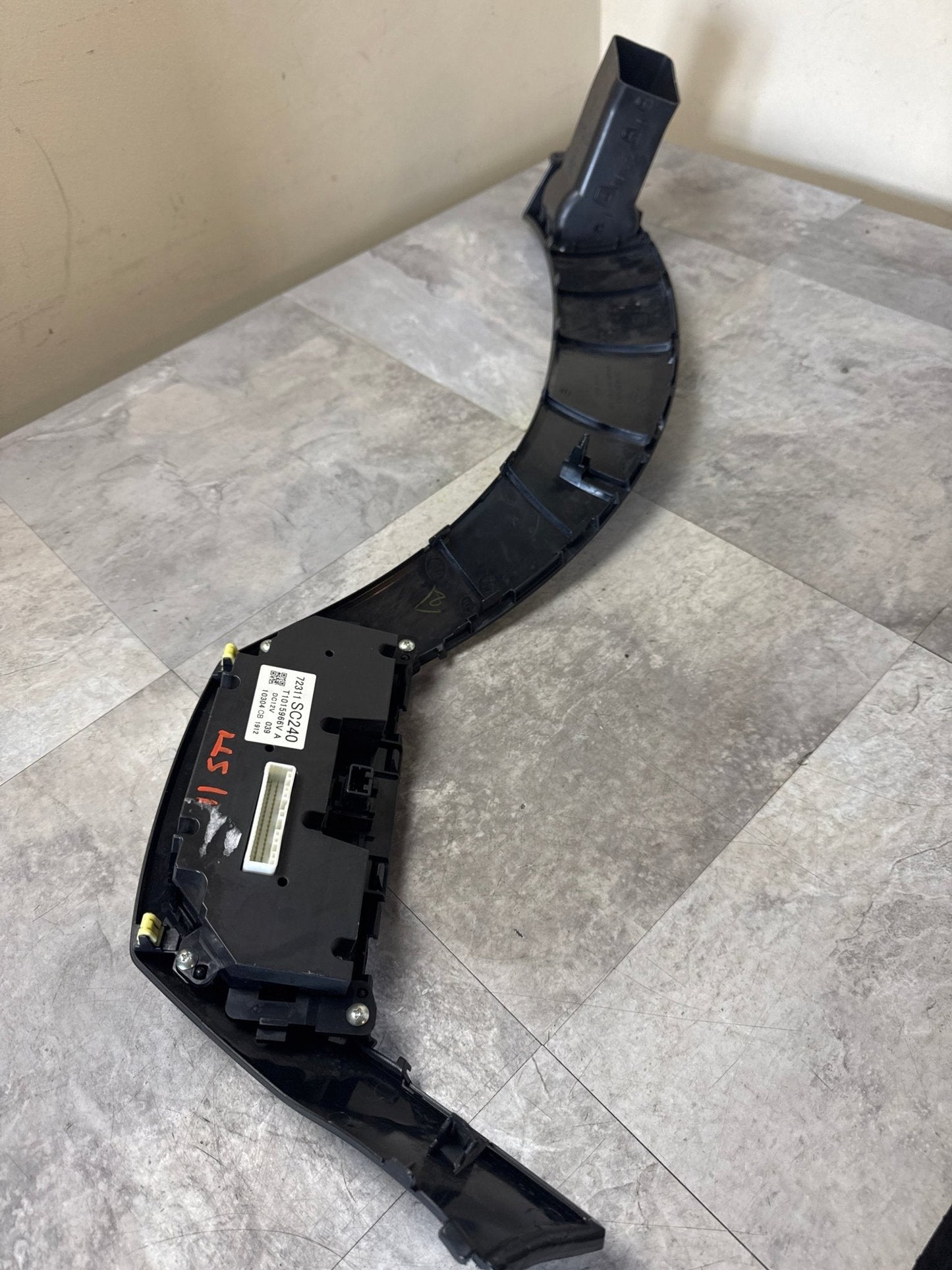 2008-2014 Subaru Impreza WRX STi Dash Climate Control HVAC Trim Cover