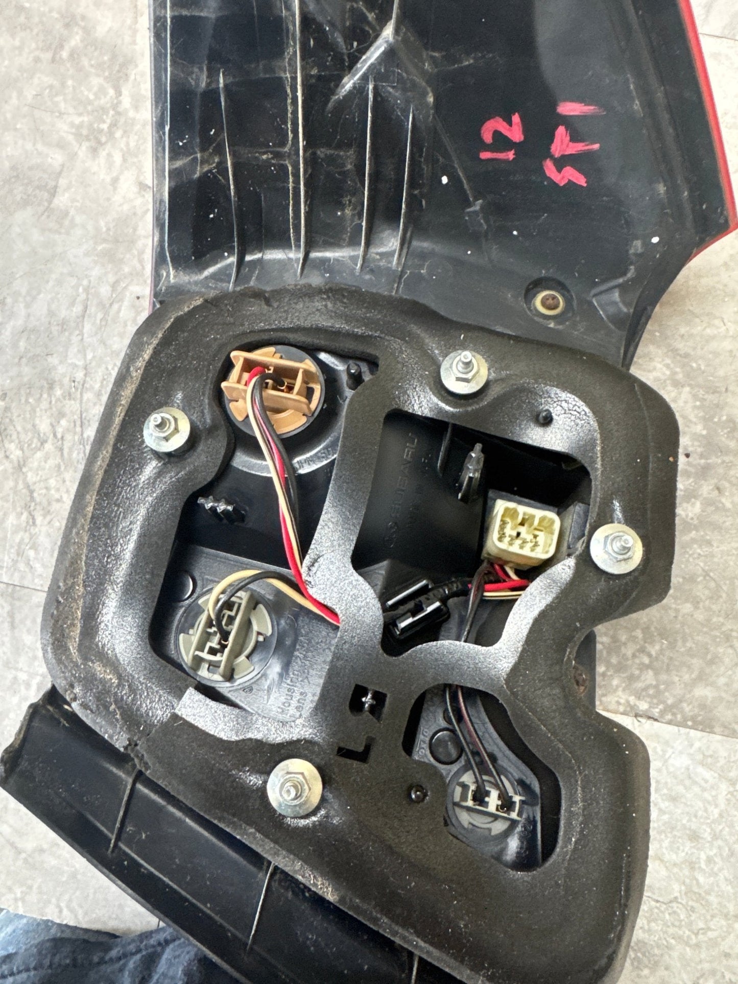 2008-2014 Subaru WRX STi OEM Tail Light LH Drivers Side